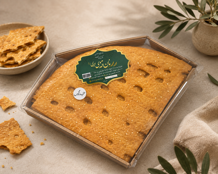 نان قندی هل و گلاب ۳۰۰ گرمی