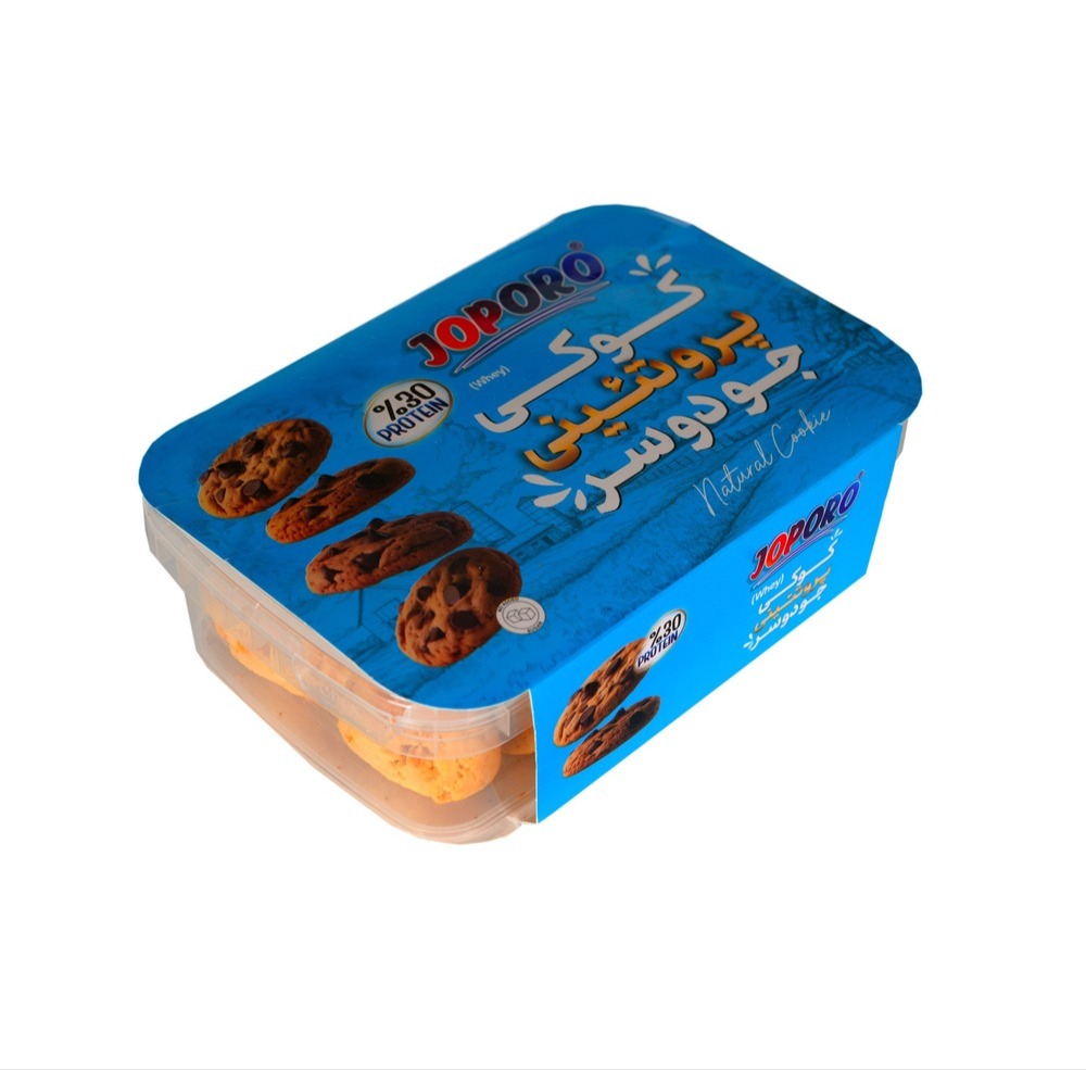 کوکی پروتئینی بدون شکر با جودوسر و گیاه استویا